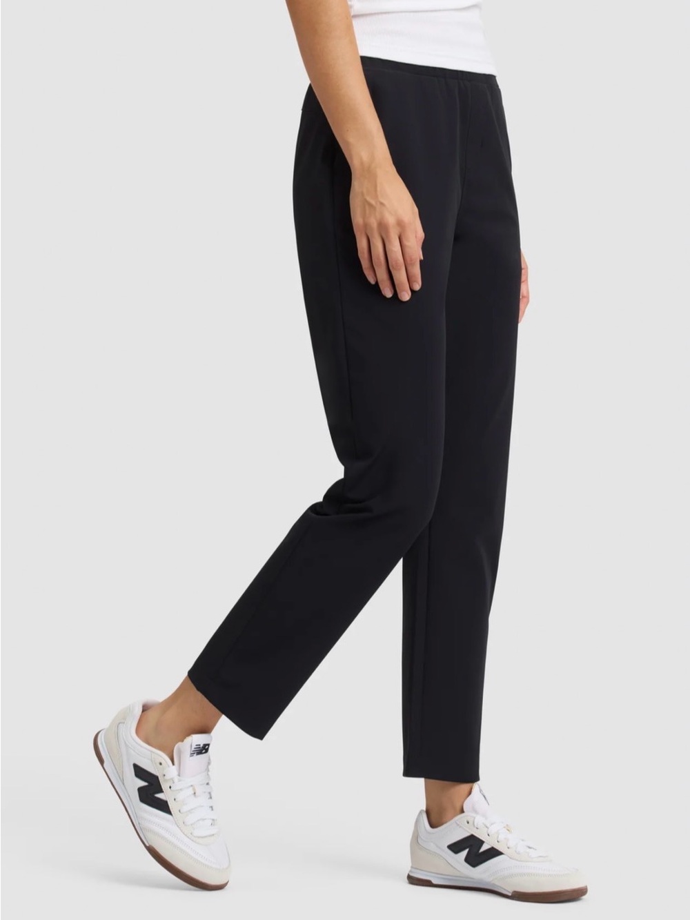 New Cozy Earth Women's Always Cropped Pant Medium - Jet Black MSRP $88